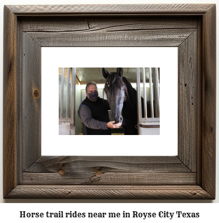 horse trail rides near me in Royse City, Texas